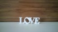 LOVE em MDF